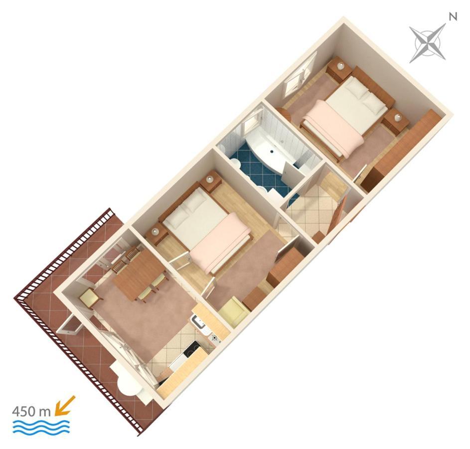Apartments With A Parking Space Biograd Na Moru, Biograd - 860 Exterior foto